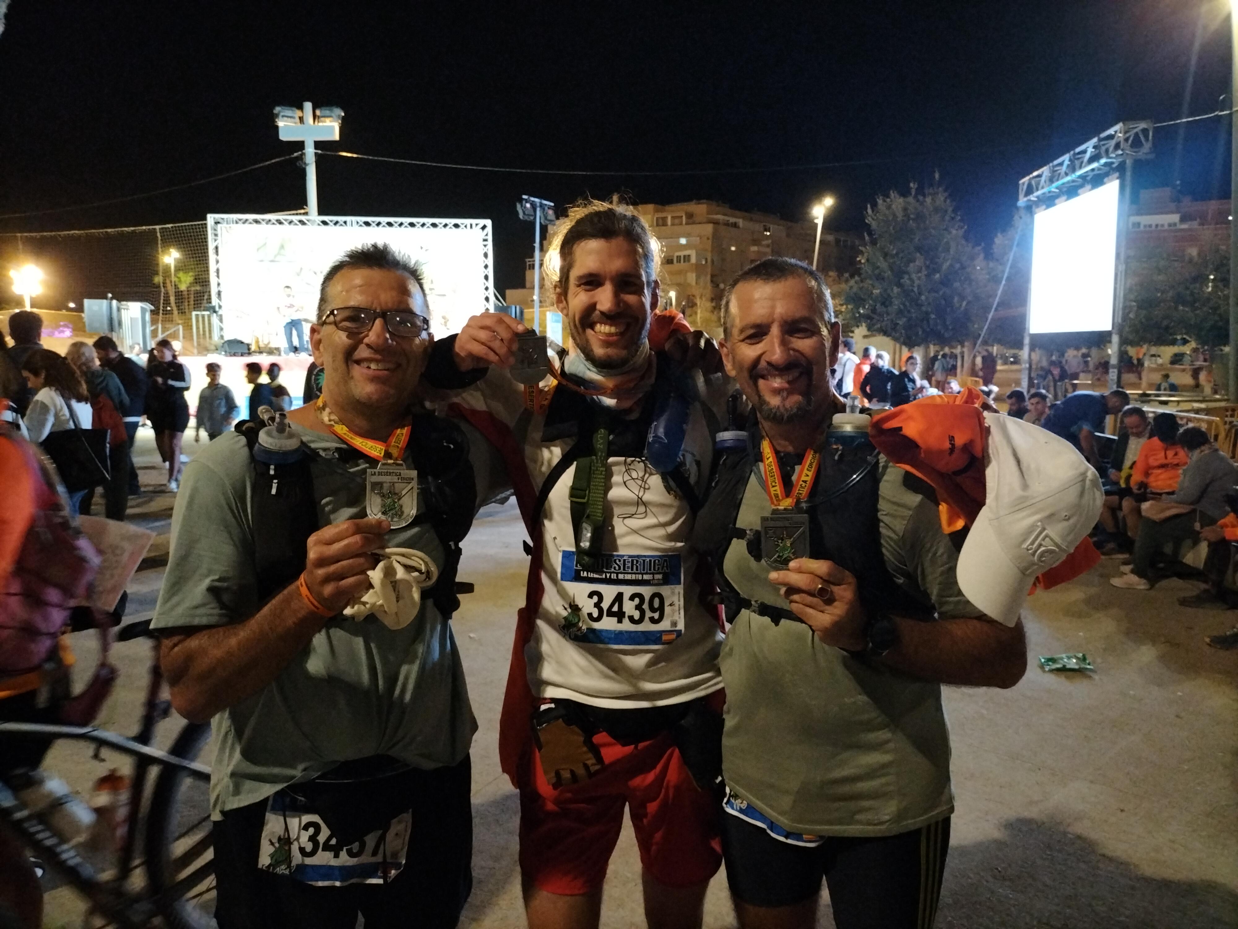Nach dem Zieleinlauf