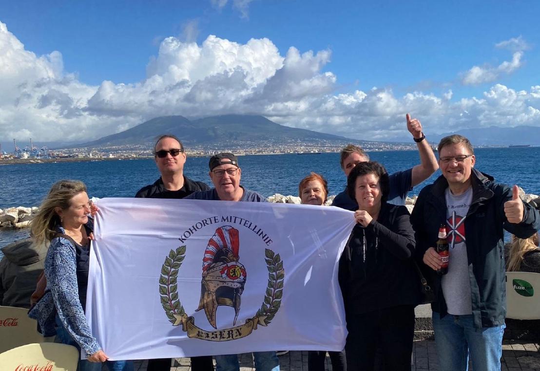 Champions League in Napoli - die Kohorte war dabei!